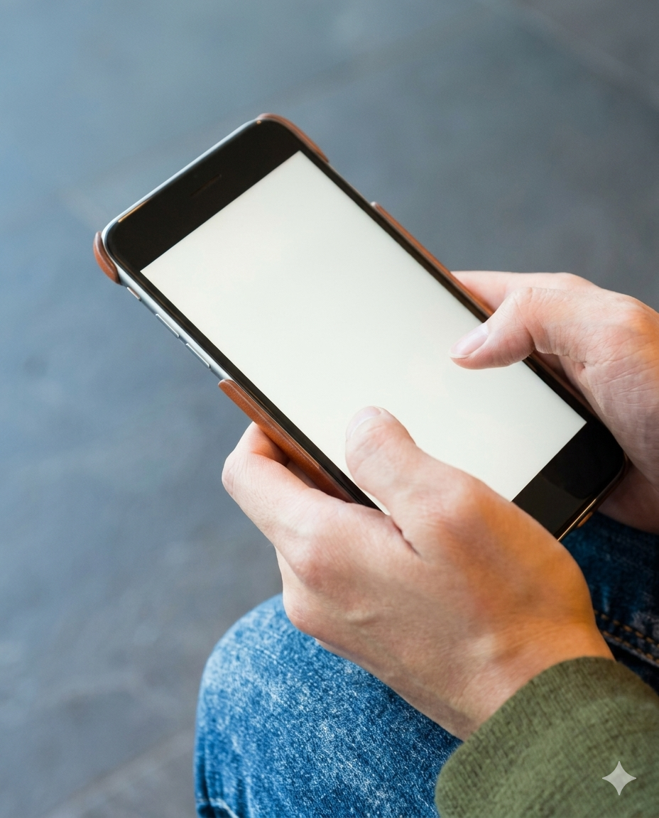 persona usando el teléfono | cómo funciona